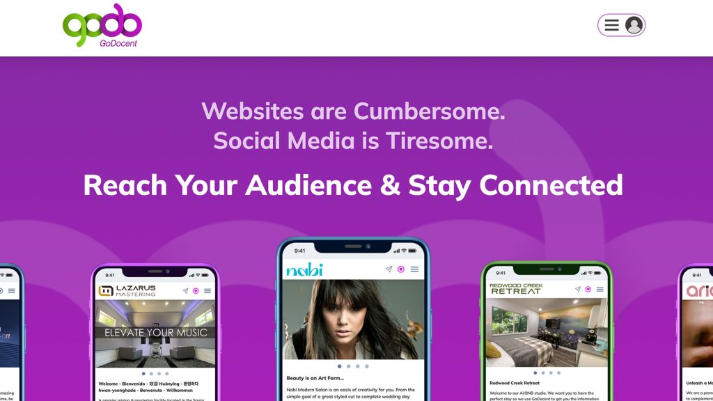 GoDocent website and app project
